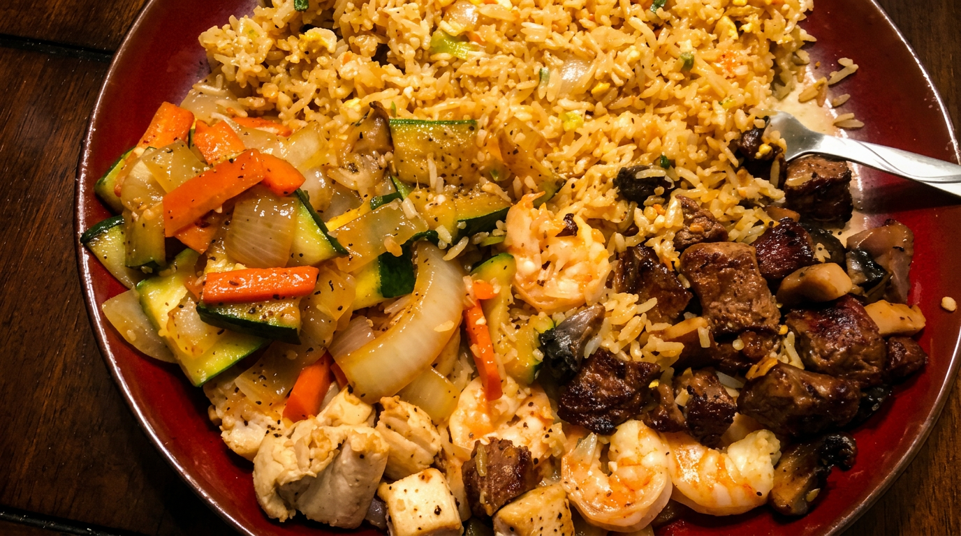 Hibachi shrimp